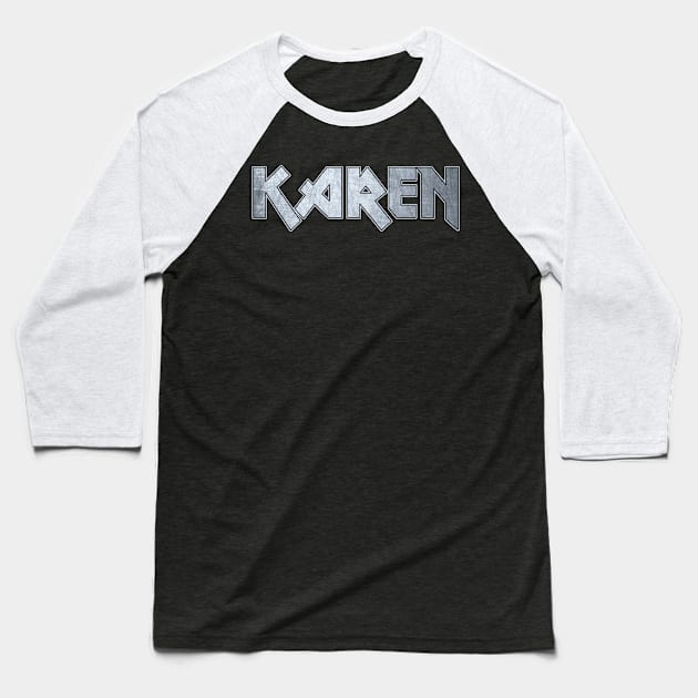 Karen Baseball T-Shirt by KubikoBakhar